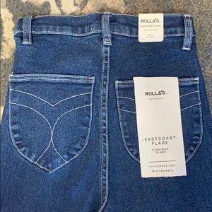 Rollas Flare Jeans.